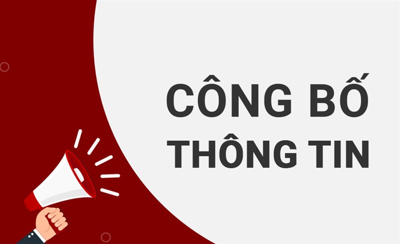 CÔNG BỐ THÔNG TIN